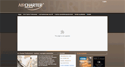 Desktop Screenshot of air-charter.pl